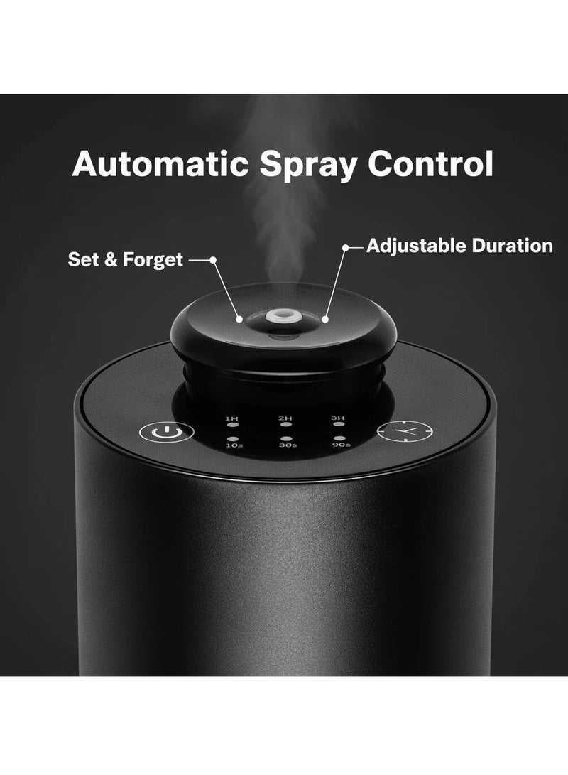Y&D Waterless Diffuser for Essential Oil Nebulizer Battery Operated with 3 Mist Modes 4 Timers 7-Color LED Aromatherapy Diffuser Car Air Freshener Diffuser for Home Hotel Office Car - Image 4