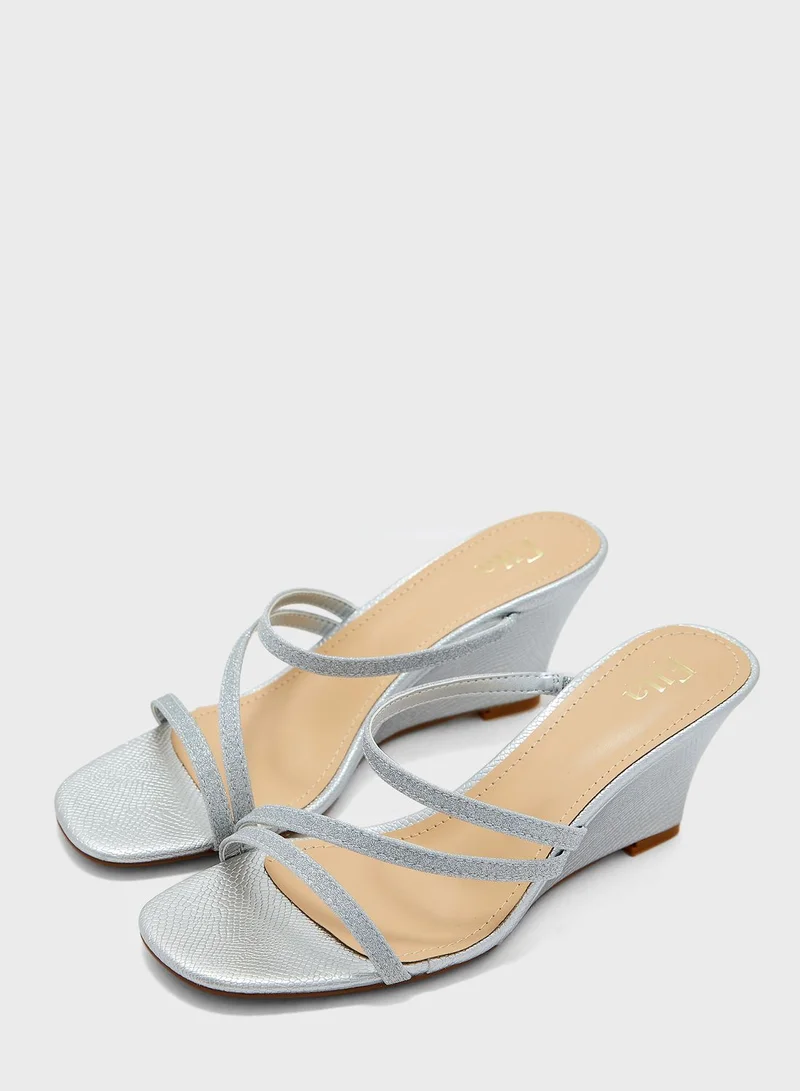ELLA Strappy Wedge Sandal