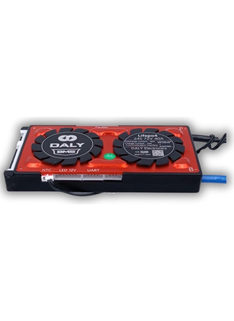 DALY - Bms Lifepo4 Smart 20S 72V 40A Balanced - Common Port - Image 1