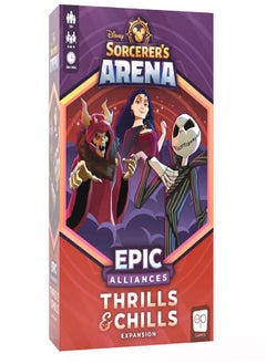 Disney Sorcerer’s Arena: Epic Alliances Thrills and Chills Expansion | Featuring Jack Skellington, The Horned King, and Mother Gothel | Officially-Licensed Disney Strategy & Family Board Game
