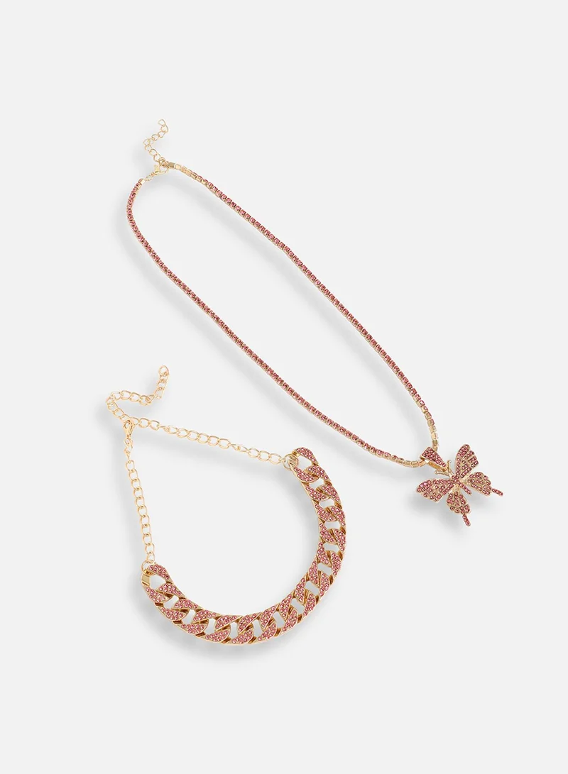 SOHI Casual Artificial Necklace Jewellery