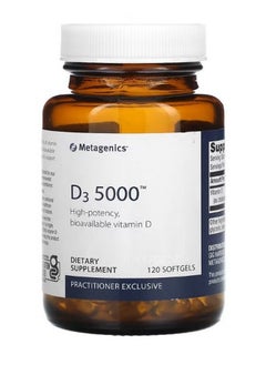 Metagenics D3 5000 120 Softgels  - Image 1