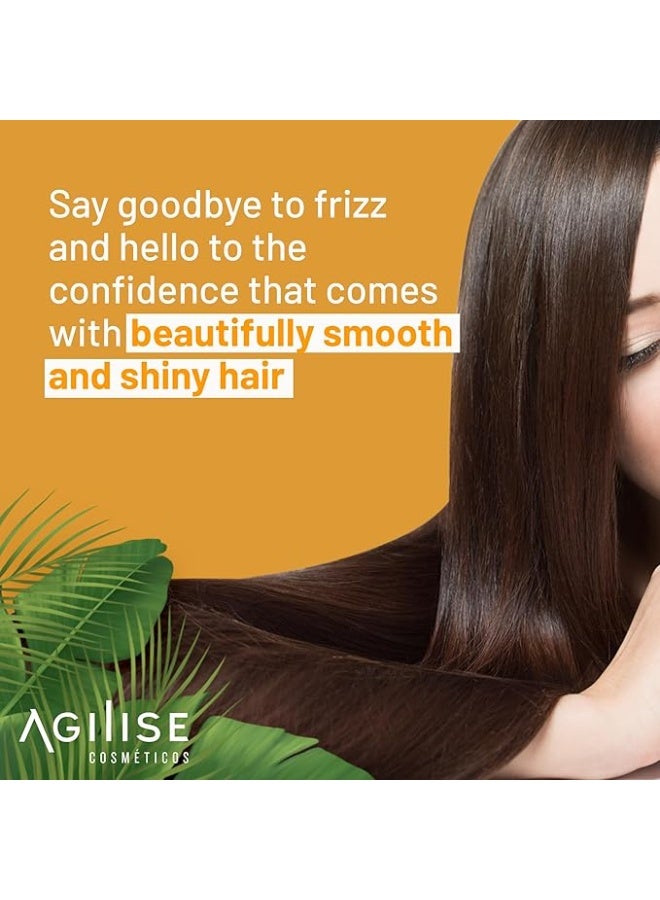 AGILISE COSMETICOS Agilise - Unika Ojon Straightening Treatment - 1 Liter / 33.8oz - Image 5