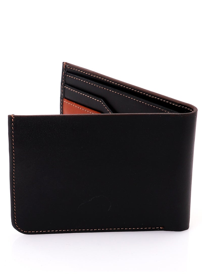 Crossland CROSSLAND Genuine Leather Slim Bifold Wallet for Men, 6 ID Slots, RFID Blocking Technology  - Image 3