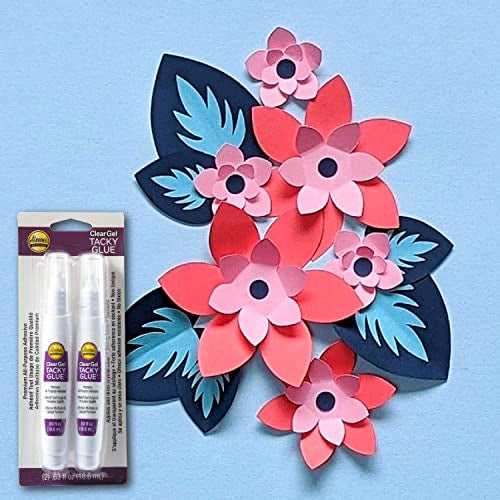 Aleene's Clear Gel Tacky Glue for Crafts, Nontoxic, Applies and Dries Clear, .63 fl oz 2-Pack Pens - Image 4