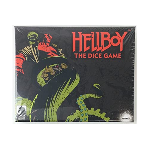 Mantic Games Hellboy The Dice Game FastPaced DiceRolling Strategy Game Thrilling Adventure Game for Kids and Adults Ages 10 24 Players Average Playtime 1030 Minutes Made - Image 1