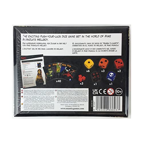 Mantic Games Hellboy The Dice Game FastPaced DiceRolling Strategy Game Thrilling Adventure Game for Kids and Adults Ages 10 24 Players Average Playtime 1030 Minutes Made - Image 5
