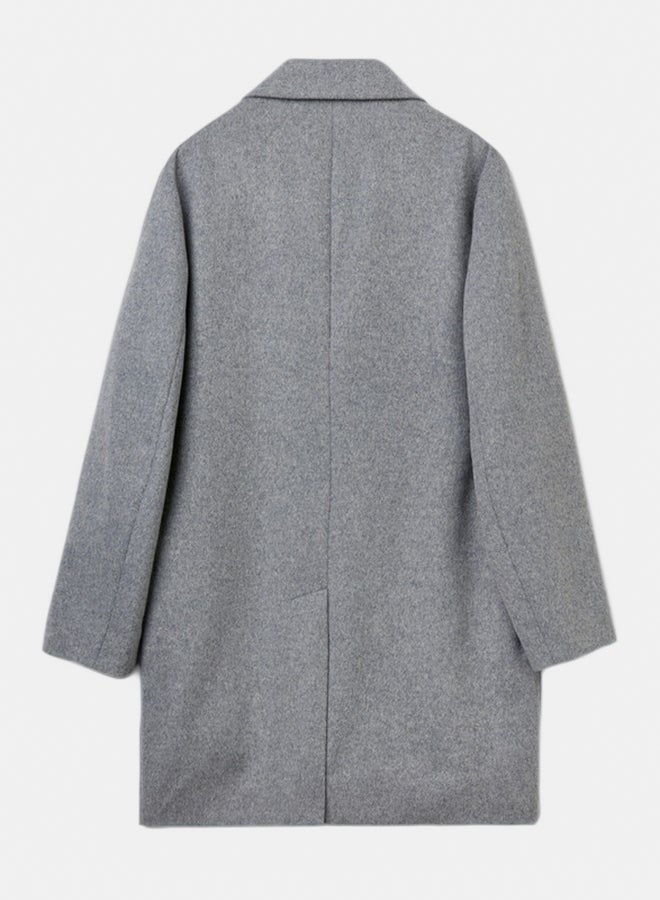 Benetton Men Lined Coat In Wool Blend - Image 2