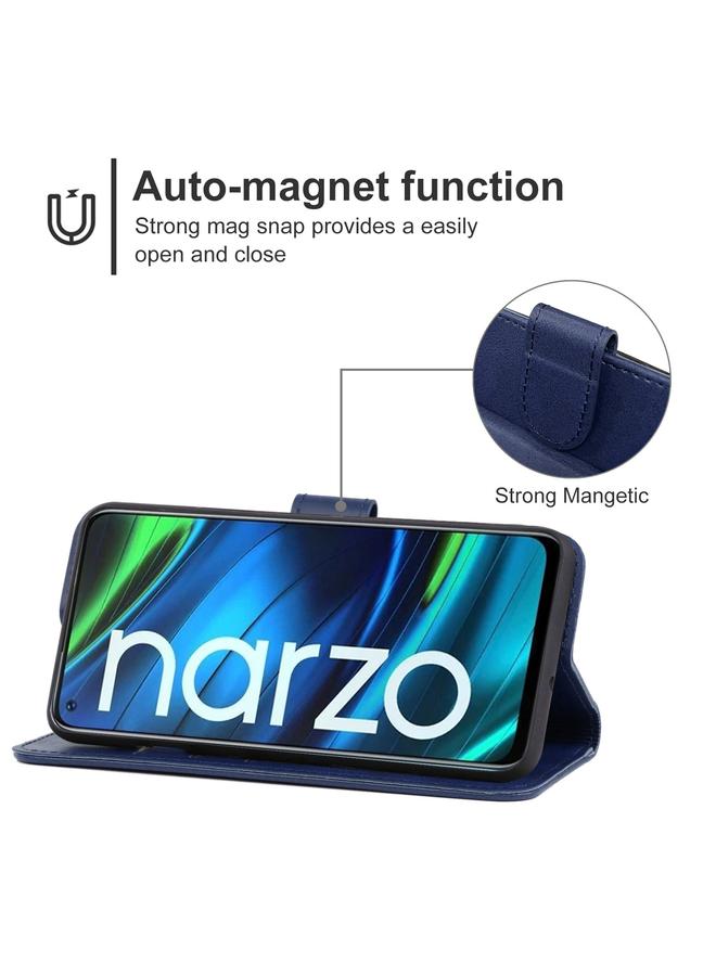 S-TOP Case For OPPO Realme Narzo 30 5G Leather Phone Case - Image 4