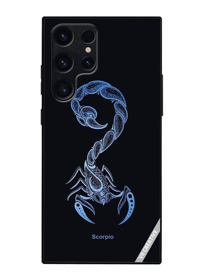 VR CREATIVE Protective Case Cover For Samsung Galaxy S25 Ultra Scorpio Design Multicolour