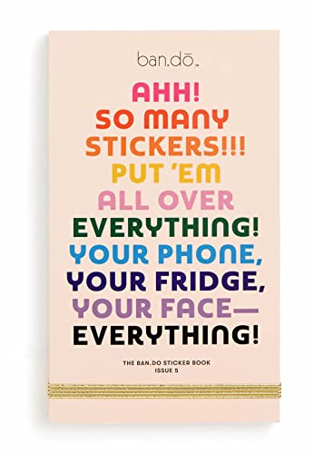 ban.do Planner Sticker Book with Over 700 Assorted Stickers, 35 Pages of Colorful Unique Stickers for Journals/Calendars, Issue 5 - Image 2