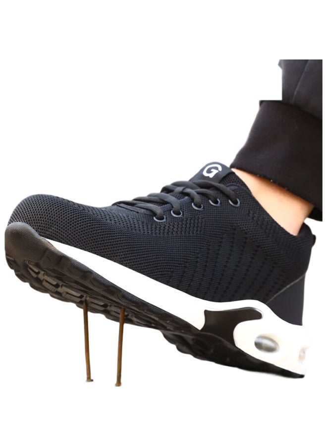 Jingtu Men'S Steel Toe Safety Work Shoes E9191-J 41 - Image 1