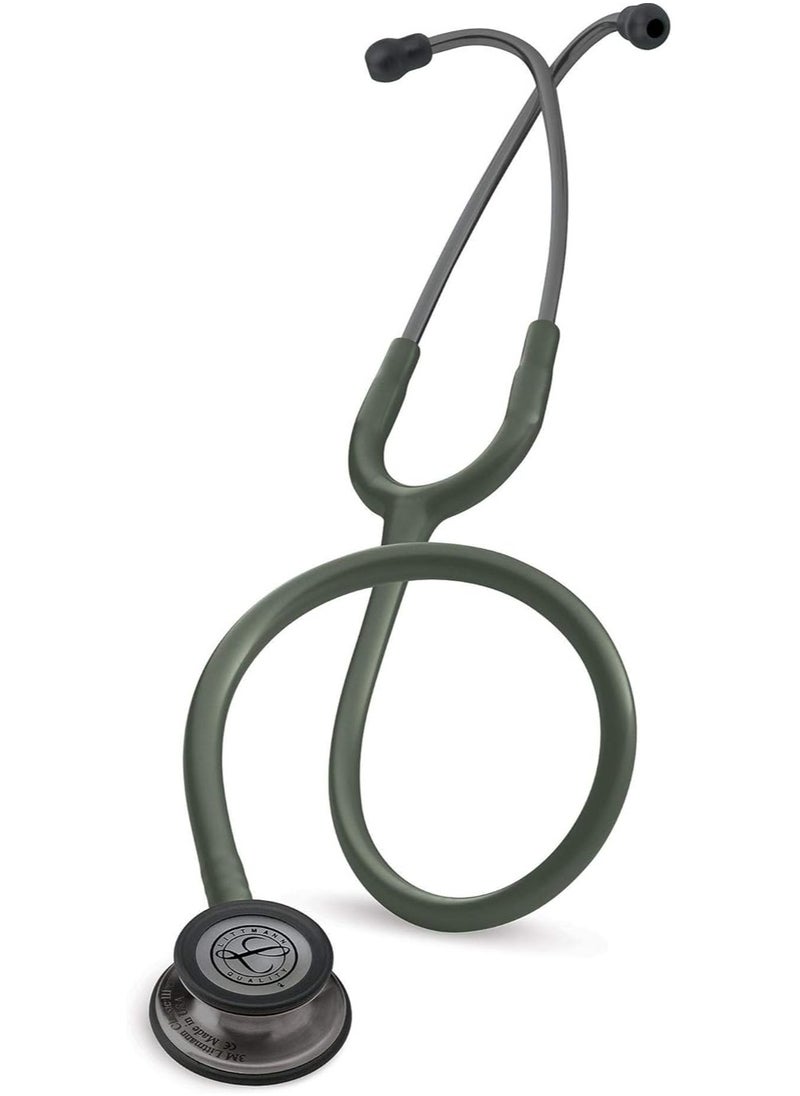 Littmann Littmann Classic 3M Black Color Medical Stethoscope is a medical tool for high acoustic sensitivity doctors and double face design, which is suitable for use with adult patients and children durable and dirty resistant pipe enhances its lifespan and easy maintenance.  - Image 1