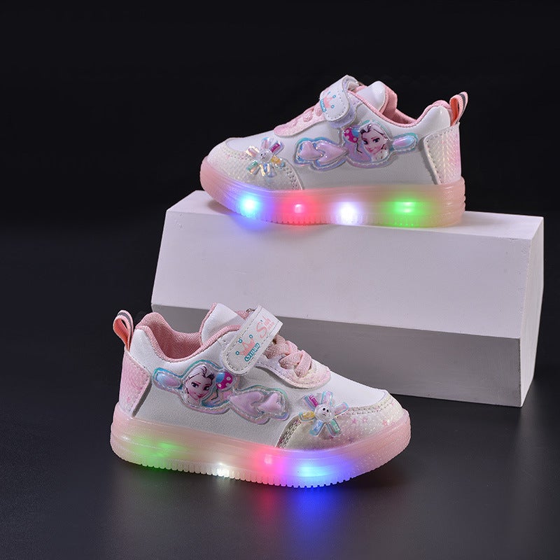 Mesh Sneakers Lightweight Flexible Sole Walking Shoes For Kids Indoor And Outdoor Activities - Image 3