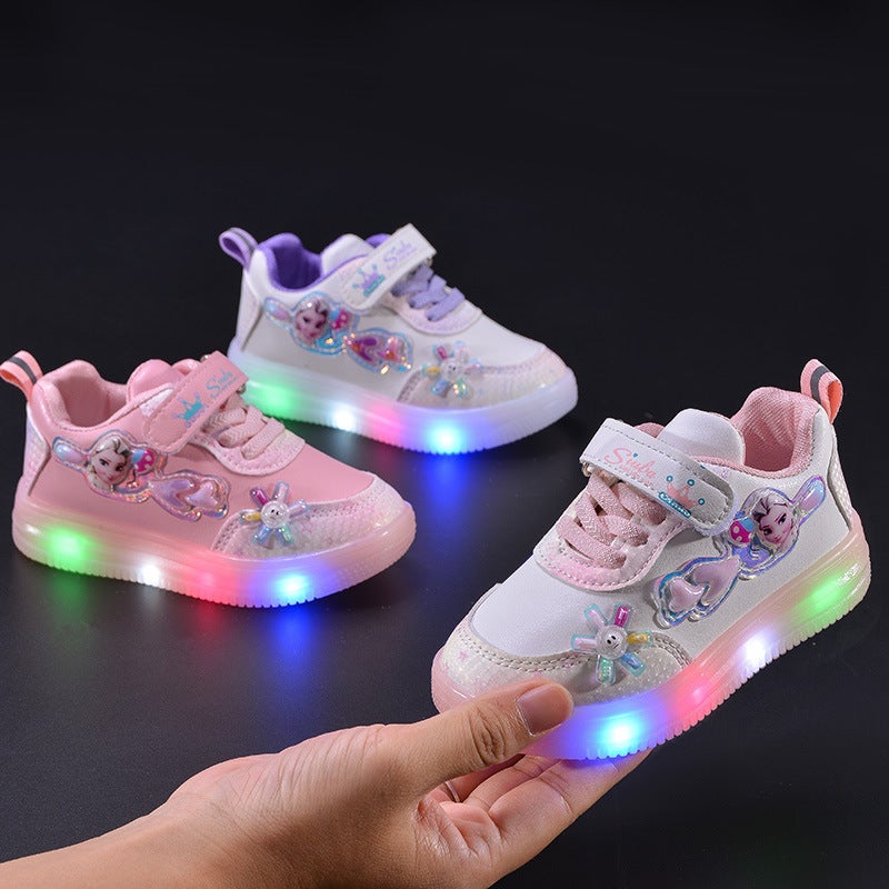 Mesh Sneakers Lightweight Flexible Sole Walking Shoes For Kids Indoor And Outdoor Activities - Image 2