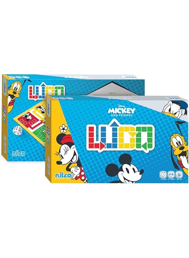 Nilco Disney Mickey and Friends Ludo Game