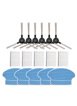 Proscenic Vacuum Accessories Brushes Filters P1 P2 P3 3 pairs of side brushes +5 filter screens +5 rags - pzsku/Z8BC4280343FA7C633ABDZ/45/1746227772/c8e51f52-cb4e-40b9-ba97-cf3d435f096d