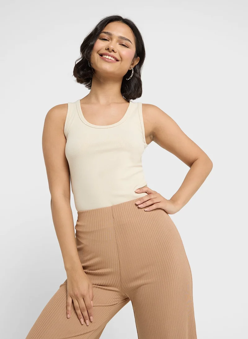 Ginger Basics Ribbed Vest