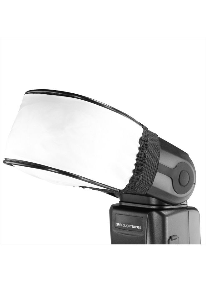 Neewer Universal Soft Mini Flash Bounce Diffuser Cap Compatible with Canon, Nikon, Godox, Yongnuo, Neewer TT560 NW550 NW561 NW570 NW580 NW625 NW635 NW-670 750II NW645 NW655 Speedlite Flashes - Image 2