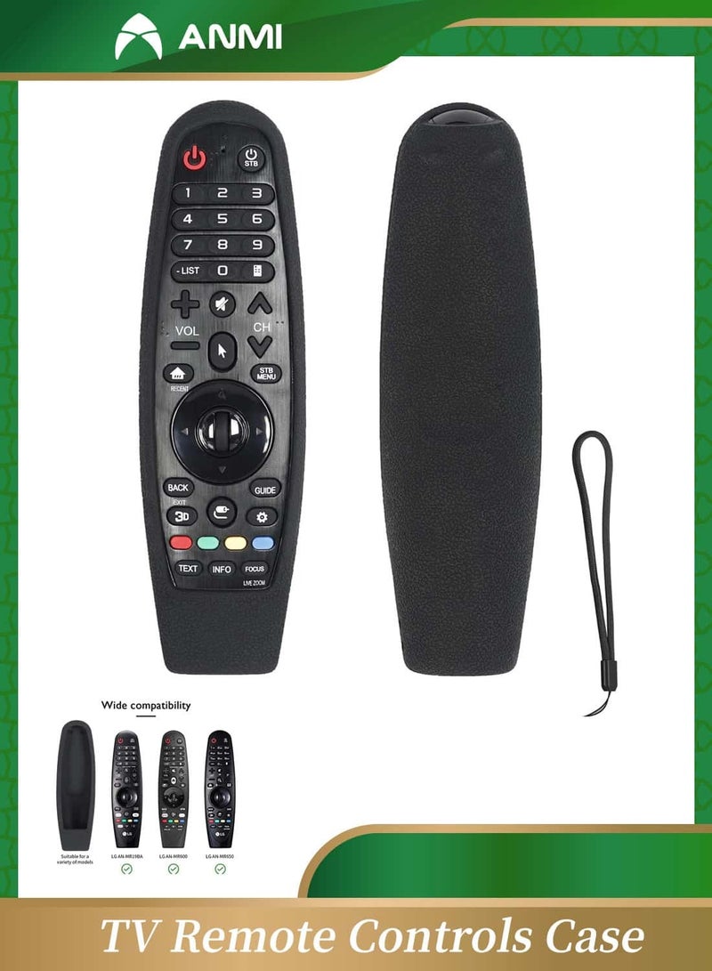 Anmi Protective Silicone Remote Case for AN-MR19BA AN-MR18BA AN-MR600 AN-MR650 AN-MR20GA LG Magic Remote Case Remote Cover for LG 3D Smart TV Magic Remote Cover - Image 1