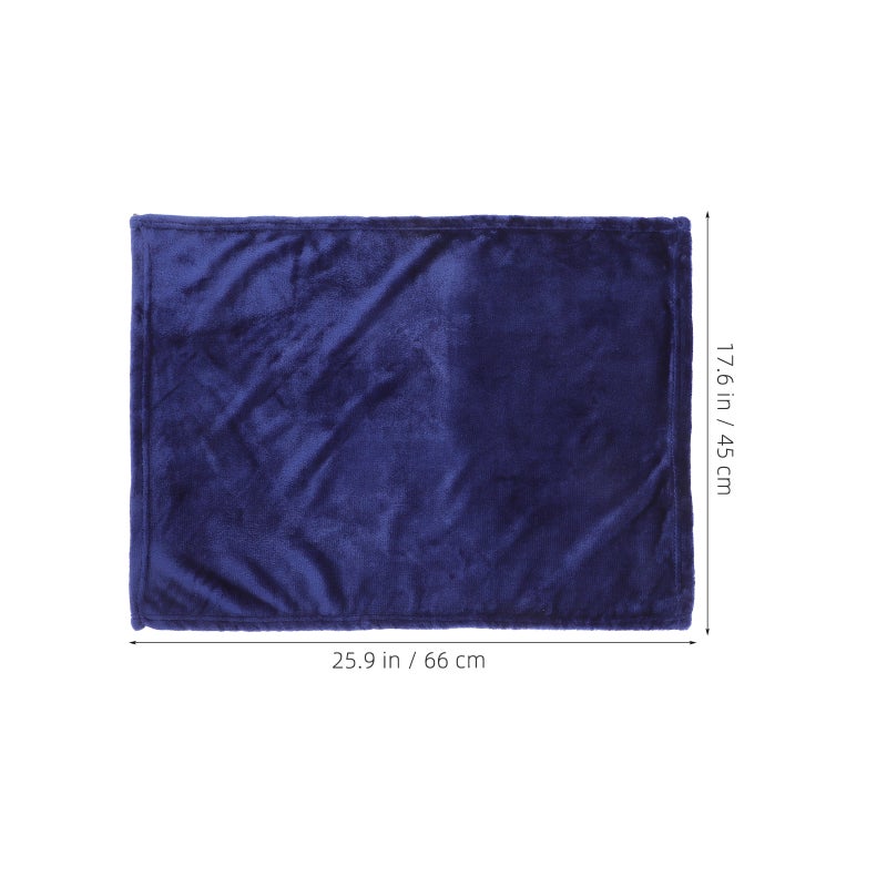 Gorgeous Flannel Fleece Pet Blanket Cozy Towel Color Pet Blanket(Dark ) - Image 3