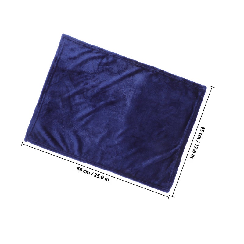 Gorgeous Flannel Fleece Pet Blanket Cozy Towel Color Pet Blanket(Dark ) - Image 2