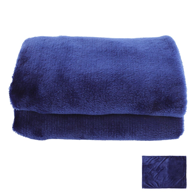 Gorgeous Flannel Fleece Pet Blanket Cozy Towel Color Pet Blanket(Dark ) - Image 1