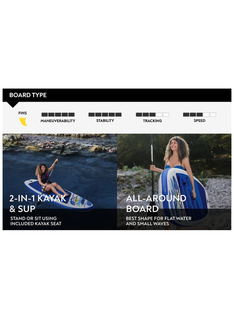 Bestway Hydro-Force 3.05m x 84cm x 12cm Oceana Convertible Set - Image 5