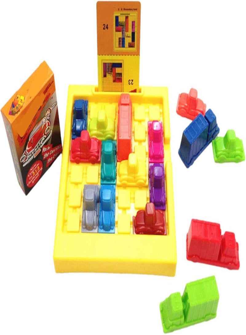 GGOOT Logic Puzzle Board Game - Slide Game For Rush Time | Puzzles For Kids & Adults, Block Puzzle Intelligence Brain Teasers Toy Logic Game Educational Gift For Children - Image 5