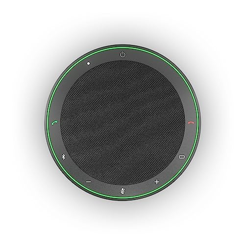 Jabra Speak2 75 (2025 Edition) Wireless Bluetooth Speakerphone - 4 Noise-Cancelling Mics, 65mm Speakers - New Linking Feature - USB-A & USB-C - Works with Zoom and Google Meet - Dark Grey - Image 3