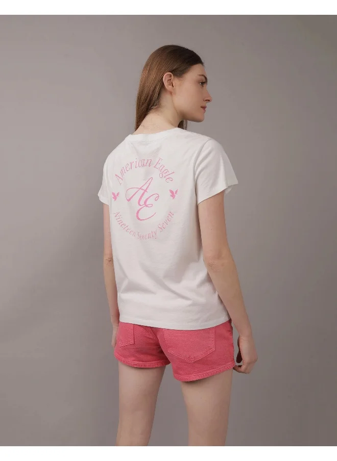 American Eagle Graphic Crew Neck T-Shirt