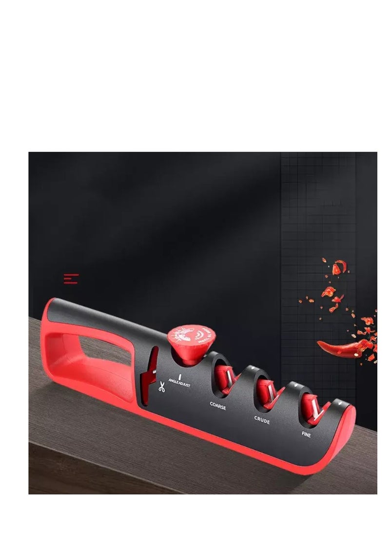 Professional knife sharpener 4 stages