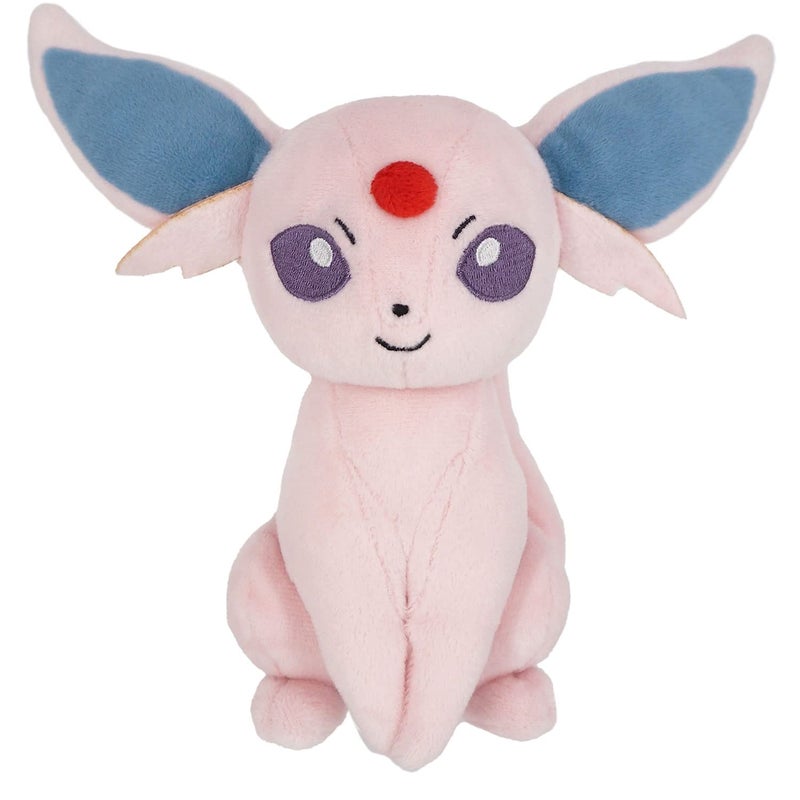 Sanei PP121 Pokemon All Star Collection Espeon Plush Brown - Image 3