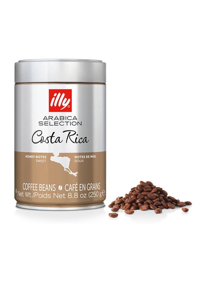 illy Coffee, Arabica Selection Whole Bean Costa Rica, Single Origin, 100% Arabica Coffee, All-Natural, No Preservatives, 250g (Pack of 1) - Image 1