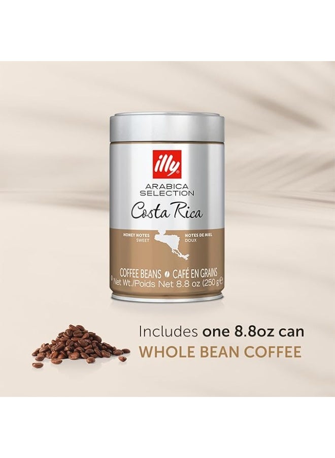 illy Coffee, Arabica Selection Whole Bean Costa Rica, Single Origin, 100% Arabica Coffee, All-Natural, No Preservatives, 250g (Pack of 1) - Image 3
