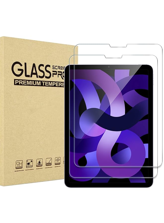 Procases 2 Pack Ipad Air 5Th 4Th Generation Screen Protector Ipad Pro 11 2022 2021 2020 2018 Tempered Glass Screen Film Guard For 10.9 Inch Ipad Air 5 2022 Air 4 2020 Ipad Pro 11 Inch 1St 2Nd 3Rd 4Th Gen - Image 1