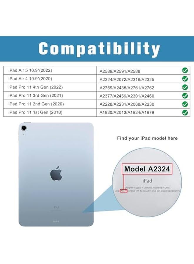 Procases 2 Pack Ipad Air 5Th 4Th Generation Screen Protector Ipad Pro 11 2022 2021 2020 2018 Tempered Glass Screen Film Guard For 10.9 Inch Ipad Air 5 2022 Air 4 2020 Ipad Pro 11 Inch 1St 2Nd 3Rd 4Th Gen - Image 2