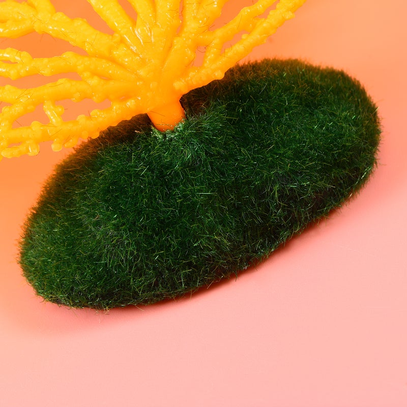 Artificial Coral Ornament Decoration for Aquarium Fish (Orange) - Image 3