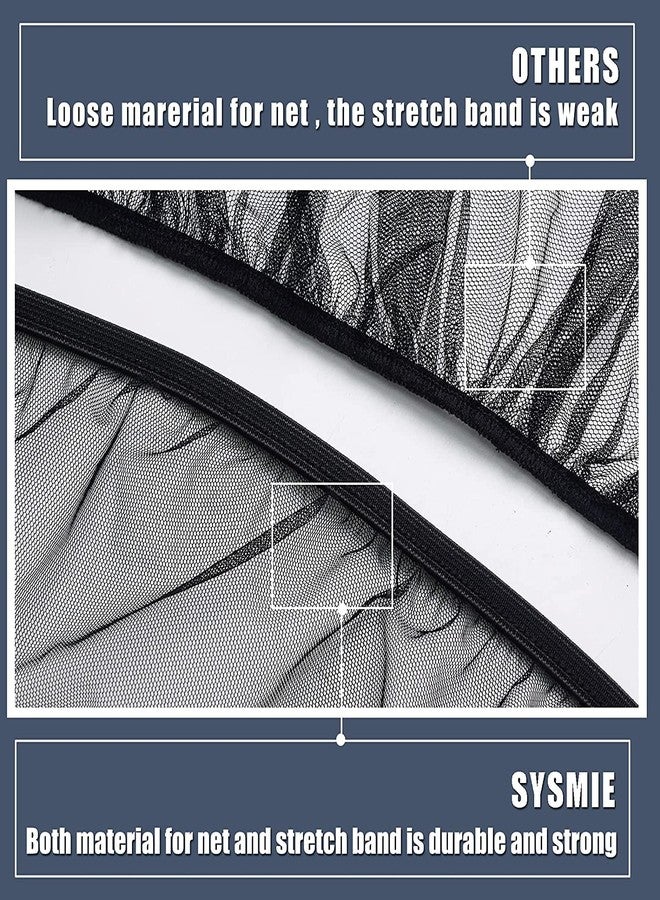 Sysmie Mosquito Net for Stroller Mosquito Net for Car Seat with Zipper - Universal Fit, Premium Quality Durable - Black… - Image 5