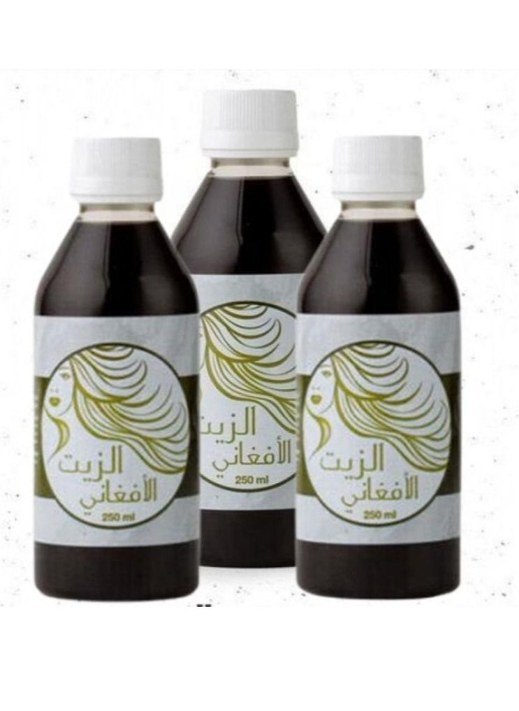 Afghan Oil - Three pieces of Afghan hair oil 250 ml - Image 1