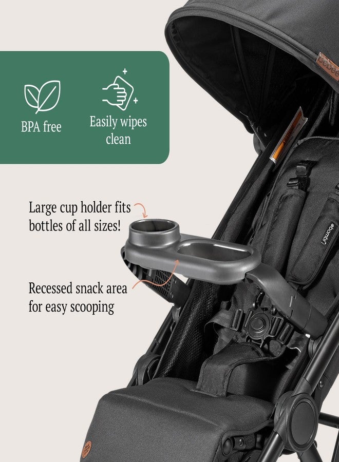 صينية وجبات خفيفة لعربة الأطفال من بومبي مع حامل أكواب، خالية من مادة BPA، آمنة للغسل في غسالة الأطباق، متوافقة مع عربة الأطفال V2 - Image 5