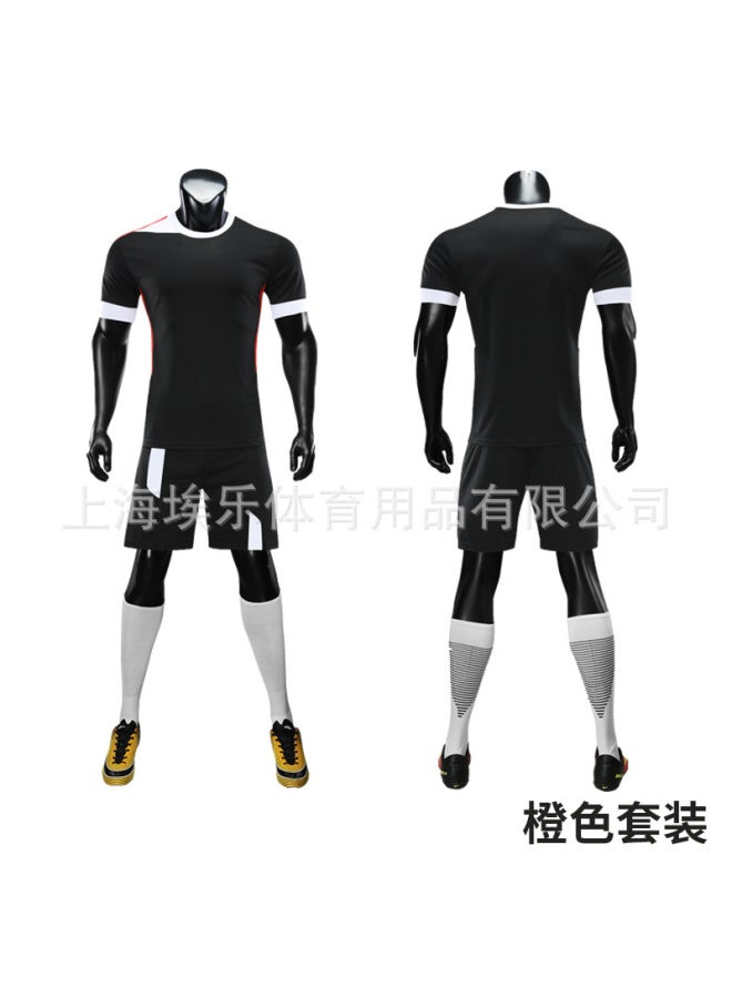 Black Football Jersey - Image 1