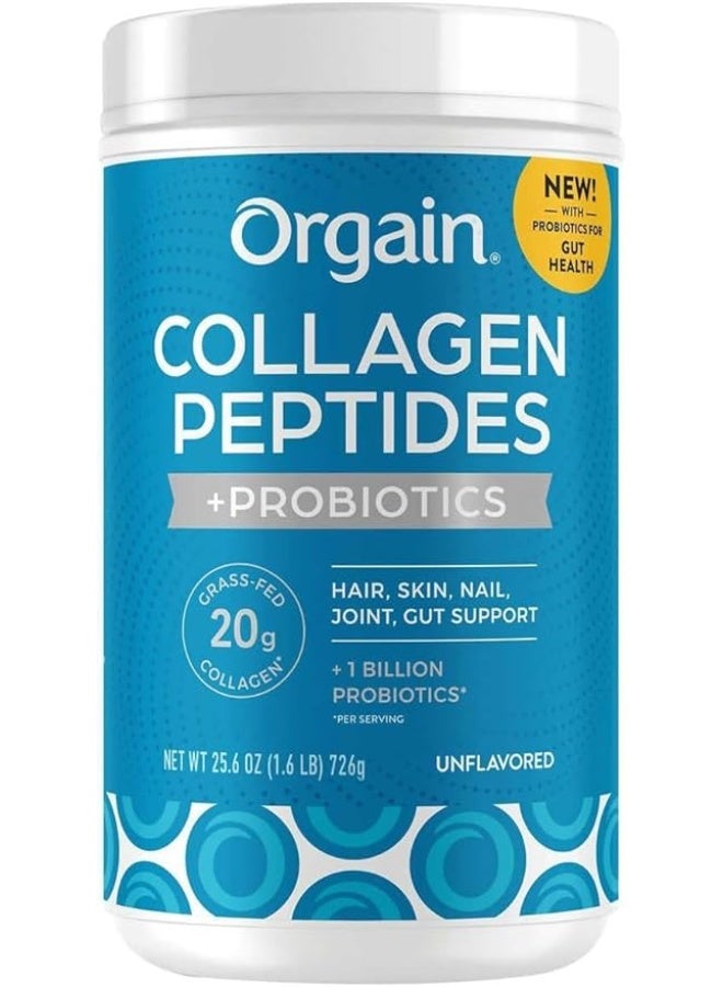Orgain Collagen +Superfoods with 20 Grams of Grass-Fed Collagen and Vitamin C, Unflavored, 25.6 oz - Image 1