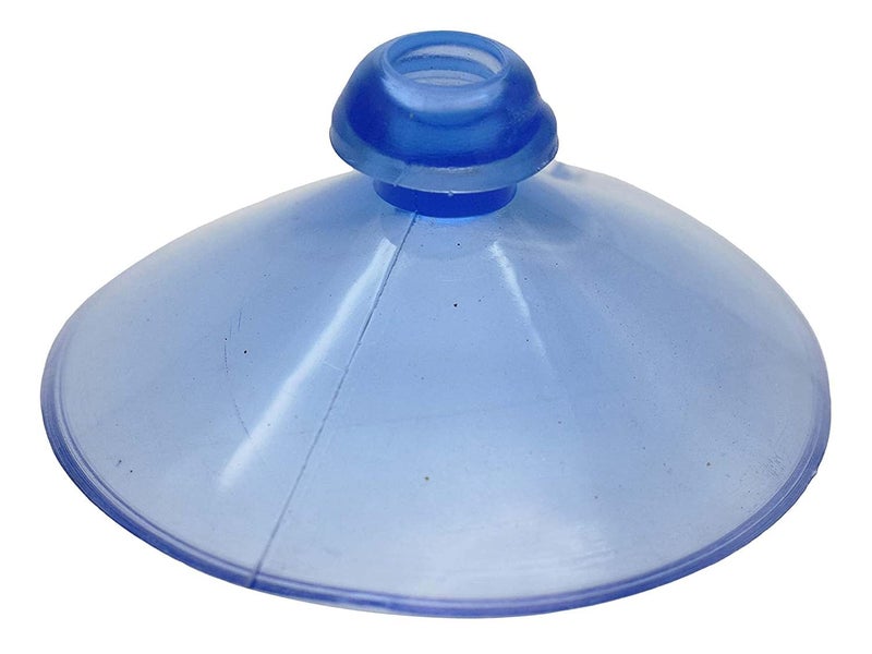 RAB Rubber Glass Shelf Button Suction Cup - Code Vacuum Butt 4 no - (Transparent) - Pack of 60 Piece - Image 2