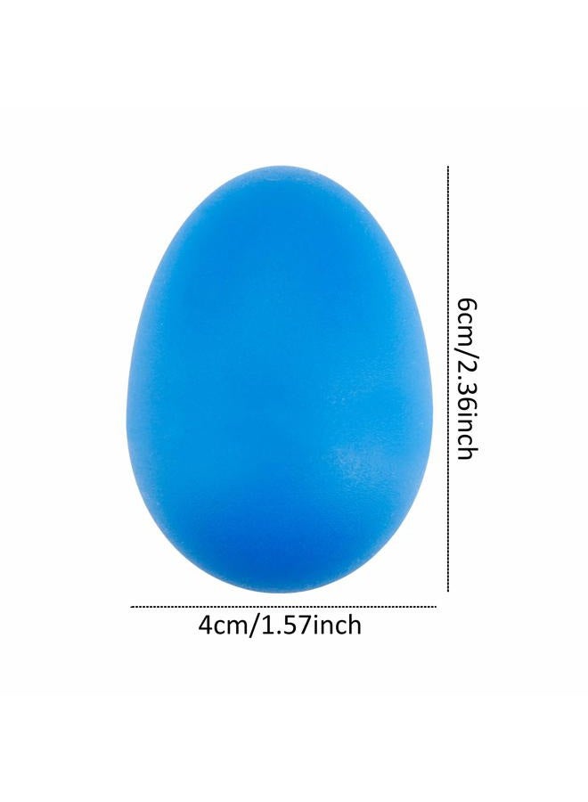 Augshy 18PCS Egg Shakers,Plastic Shake Maracas Percussion Egg Maracas Percussion Easter Eggs Toys Basket Stuffers Fillers Musical Instruments Party Favors Gifts - Image 2