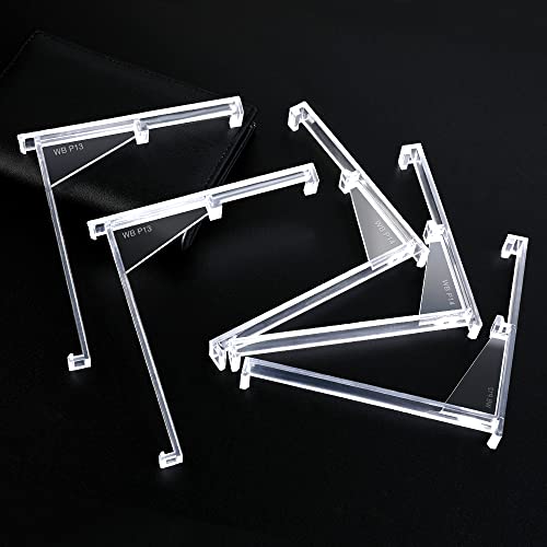 lofrcin 3.5 Inch Valance Clips - Clear Vertical Blind Valance Clip, Hidden Installation Bracket - Replacement Part (12PCS) - Image 3