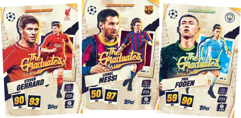Topps لعبة بطاقات التداول وجمع بطاقات UEFA Champions League Match Attax 2025-26 (حزمة الخريجين المحدودة)  - Image 3