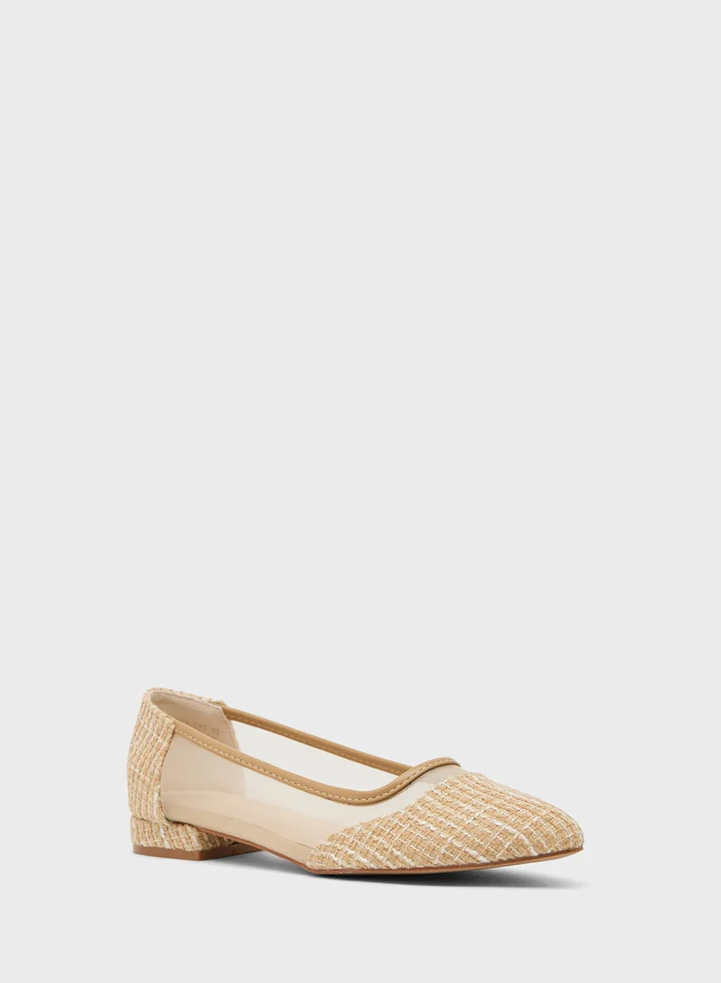 ايلا Pointed Ballerina Flat