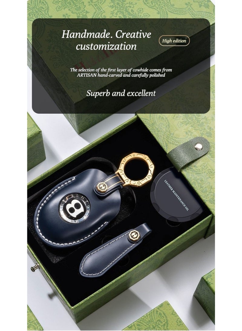 Bentleys Suitable for the leather key cases of Bentley Flying Spur, Bentayga, Bentley PHEV, Bentley Mulsanne, and Bentley Continental GT. - Image 2
