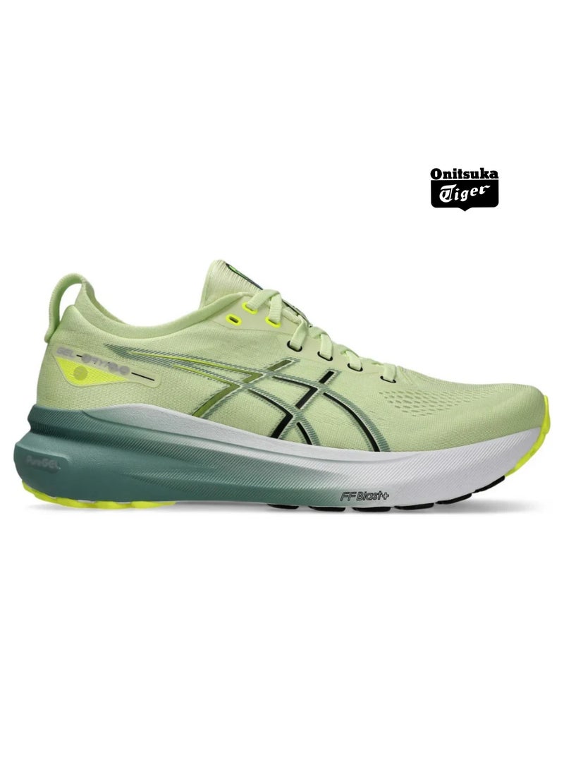 أونيتسوكا تايجر حذاء جري للجنسين من Onitsuka tiger - أخضر فاتح | تدريب مسافات سلس ومريح  - Image 1